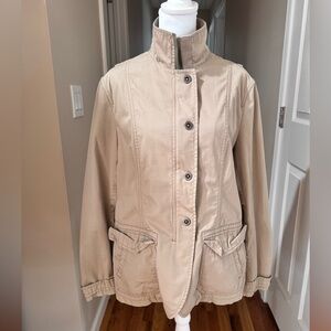Vintage GAP Women's Tan Utility Jacket Size M. EUC